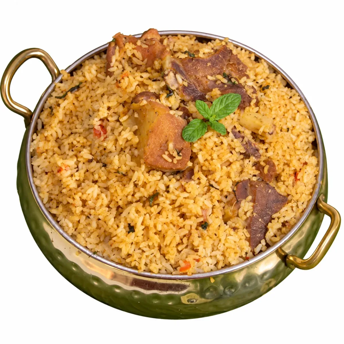 Thalapakatti mutton biryani at Chennai 2 Hyderabad, Mira Mesa